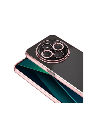 Xiaomi Redmi 14c 4g Kılıf Kamera Lens Korumalı Logo Gösteren İnce Hafif Pazarplus Siyah