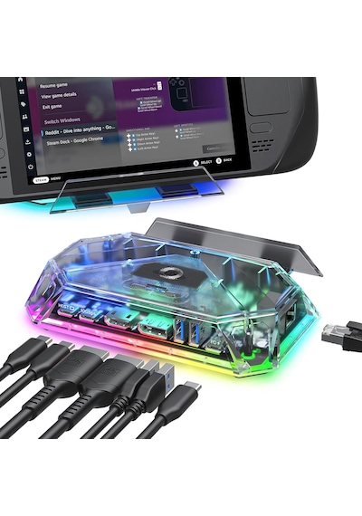 Jsaux Rgb Docking Station 12in1 Dönüştürücü