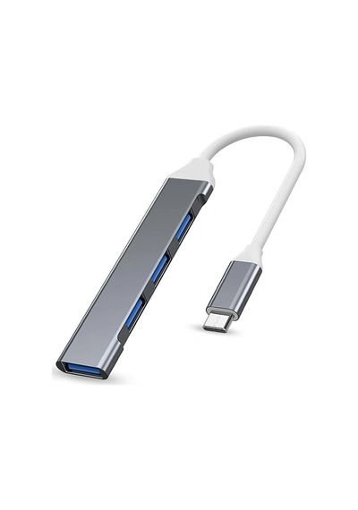 Eıma Ehb-12 Type-c Usb Çoklayıcı Hub 4 Port Usb 3.0 Dönüştürücü Adaptör