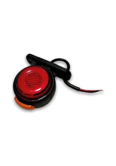 Ahmet Otomotiv 10 Adet Neon Mini Takoz Sarı-kırmızı 12v-24v