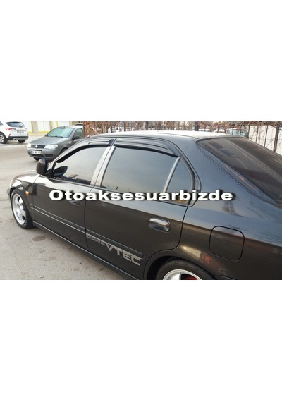 Honda Civic Mügen Cam Rüzgarlığı 1996-2001 Arası 4 Lü Set N11.38443