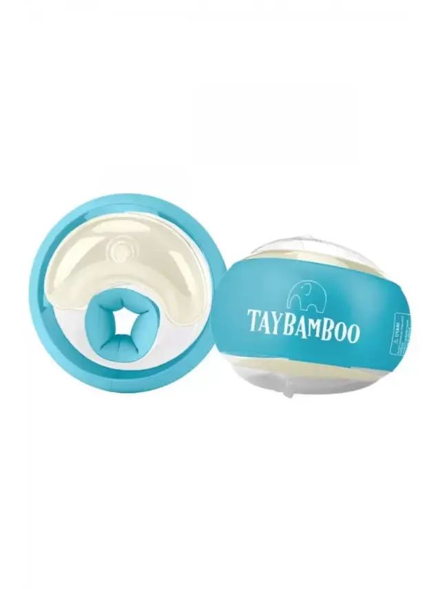 Taybamboo Classıcs Yuvarlak Üç Hava Odalı Yüzme Yardımcısı Kolluk - Mavi - Large 6-14 Yaş 19-40kg