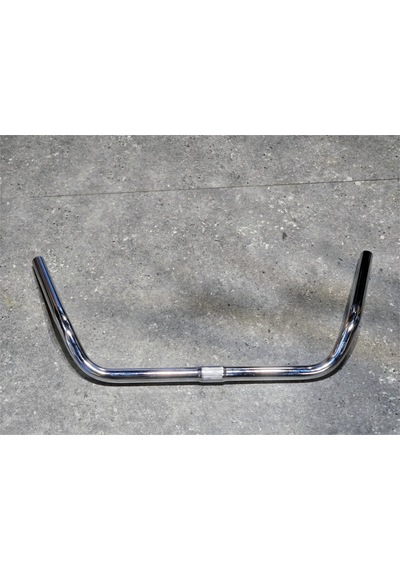 Bike And Art 25,4 Krom Şehir Bisikleti Retro Gidon 590 Mm Gri - Gümüş