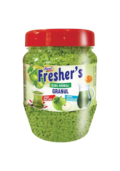 Kent Boringer Fresher's Elma Aromalı Granül İçecek 300 Gr X 4 Adet 300 G