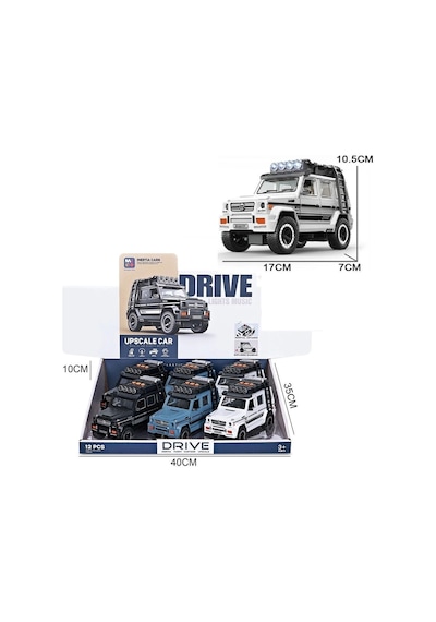 Mg-d700-04 Işıklı Müzikli Lüks Jeep -vardem Oyuncak