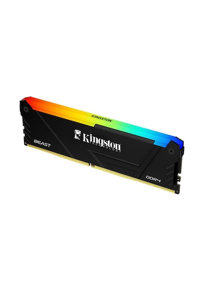 Kıngston Beast, Kf436c18bb2a/16tr, 16gb, 3600mhz, Ddr4, Cl18, Rgb, Desktop Gaming Ram Soğutuculu