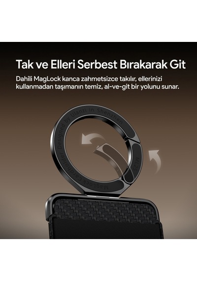 Ulanzi Ml25 V2 Maglock Manyetik Kartlık Telefon Standı 4 Kart Kapasiteli - M095a