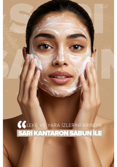 Uraw Leke Karşıtı ve Ton Eşitleyici Sarı Kantaron Sabunu 100 G