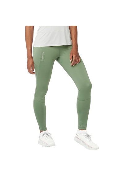 Salomon Cross Run 28'' Kadın Tayt Laurel Wreath Lc2203500 Yeşil