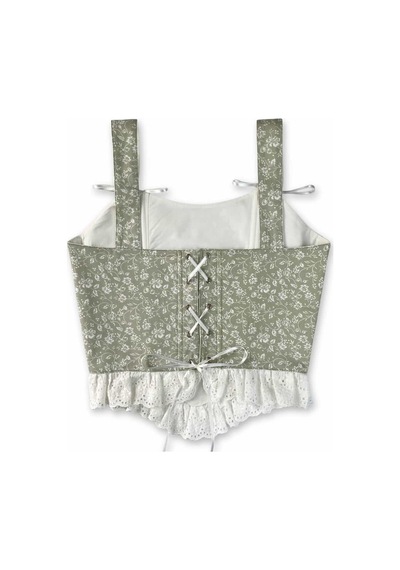 L'aura Corset Çağla Rengi Bayan Korse Büstiyer
