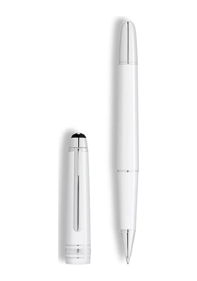 Montblanc 137121 Meisterstück Beyaz Klasik Roller Kalem Metalik