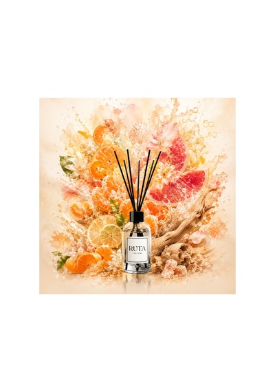Bodrum Mandalina Bambu Çubuklu Oda Kokusu 100ml Mandalina