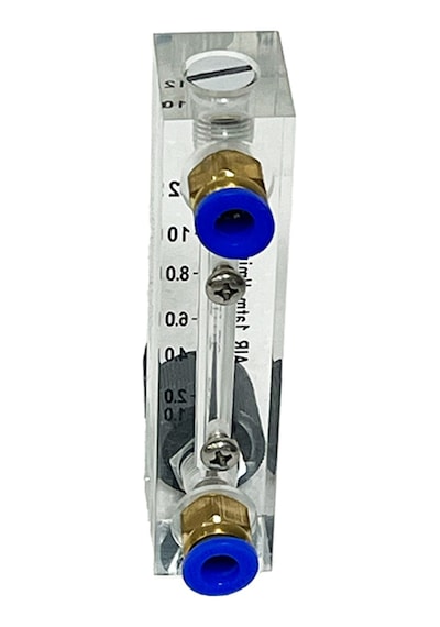 Debimetre - Ayar Vanalı -debi Ölçer - Şamandıralı - Lzm Gaz 1-12l/dk