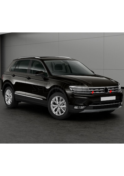 S-Dizayn Vw Tiguan Krom Ön Panjur 2 Prç. 2016-2020
