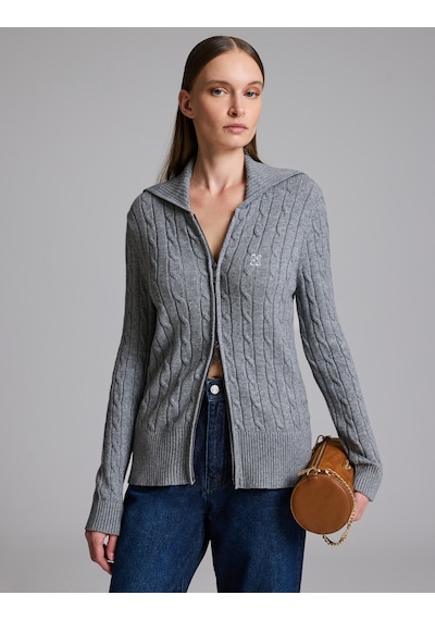 Pierre Cardin Antrasit Regular Fit Triko Hırka 50331513-vr006
