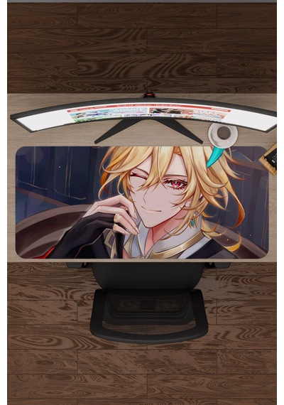 Kaveh Genshin Impact Anime Oyuncu V2 - 90x40 Xxl Gaming Mouse Pad Fare Altlığı
