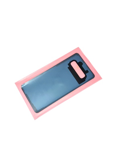 Tkgz  Samsung Uyumlu Galaxy S10 Plus Arka Kapak Batarya Kapağı - Yeşil Çok Renkli