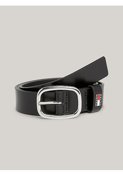 Tommy Hilfiger Tommy Hılfıger Kadın Kemer Aw0aw15836-bds Siyah