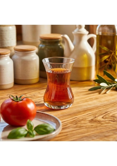 Lexroo Demet 6'lı Çay Bardağı Çok Renkli