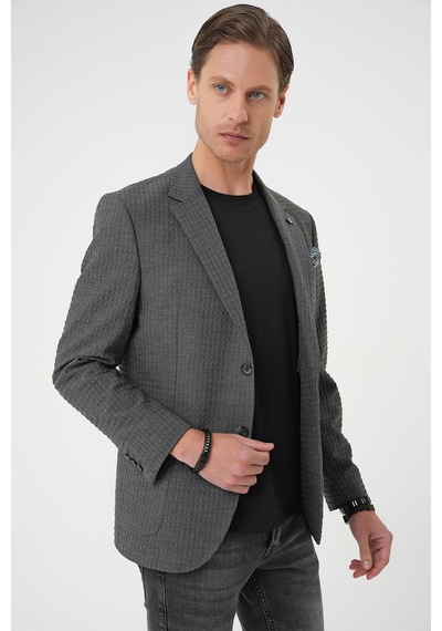 Efor C 695 Slim Fit Antrasit Spor Ceket Antrasit