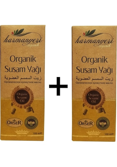 Harmanyeri Organik Susam Yağı 100 ml 2 Adet