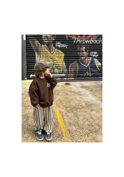 Poala Kids Bonila Sweatshirt Kahverengi