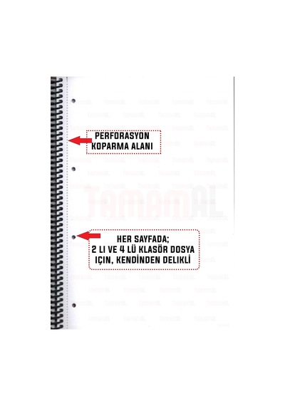73665 Defter A4 Chromo Spiralli Pp 60 Yaprak Çizgili 1978