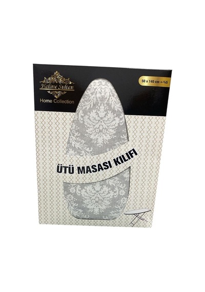 Halime Sultan Dantel Desenli Ütü Masası Kılıfı 8578 Çok Renkli