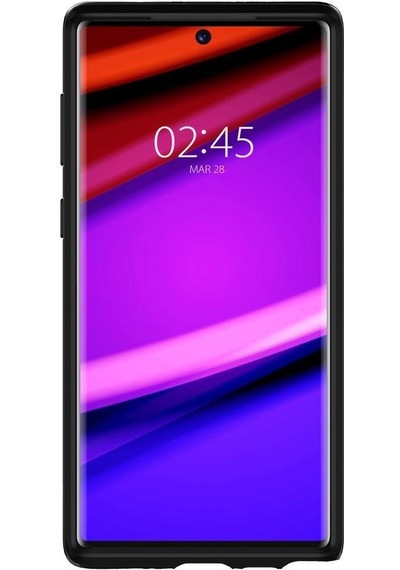 Spigen Galaxy Uyumlu Note 10 İle Uyumlu Kılıf Neo Hybrid Shiny Black