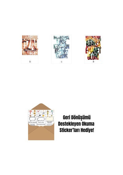 Özal Hikâyesi + Kimse Kızmasın Kendimi Yazdım + Barışa Emanet Olun + Okuma Sticker'ları