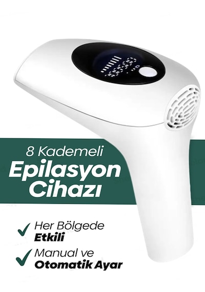 Epilasyon Cihazı / Ipl Buz Lazer 900000 Atım Tf-001