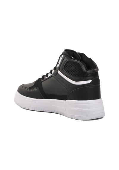 Walkway Berry Hi Siyah-beyaz Bağcıklı Unisex Hi Sneaker 001