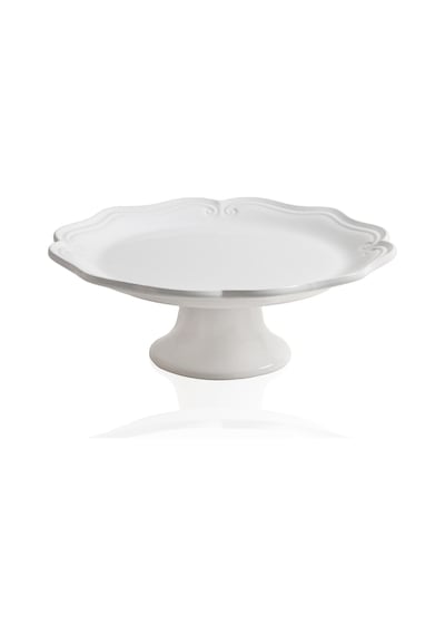 The Mia Grande Pasta Kek Standı Beyaz 33x12 Cm Grd0017 Beyaz
