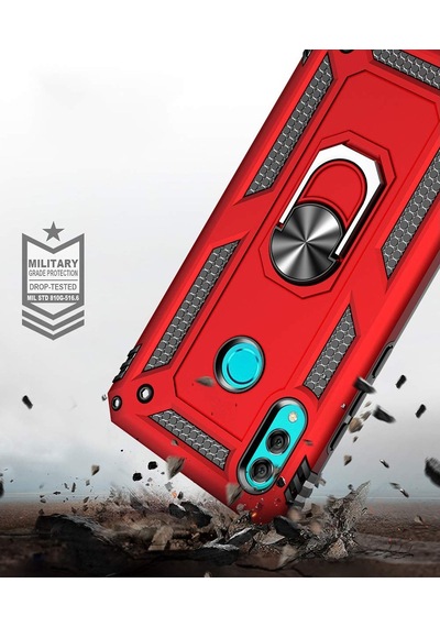 Huawei Honor 10 Lite Kilif Zirhli Standli Miknatisli Tank Kapak 392979088