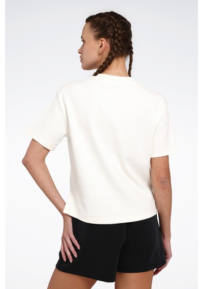Reebok Sera Tee Ekru Kadın Kısa Kol T-shirt Bej