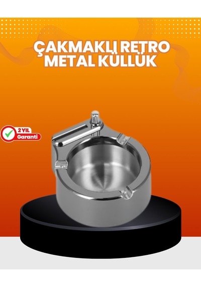 Küllük Ve Çakmak Birleşik Set Paslanmaz Çelik Gövde Mh-hs1375-5744