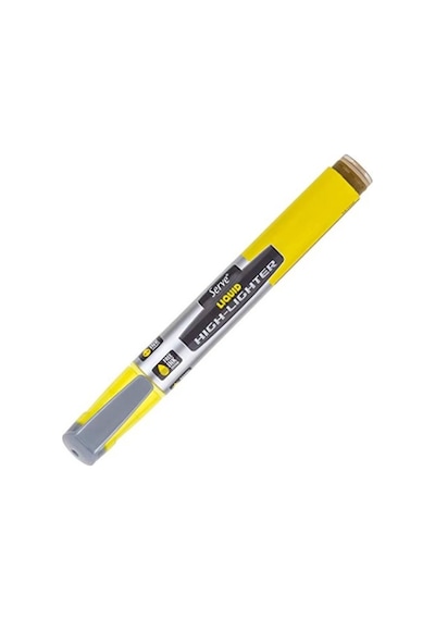 Serve Likit Fosforlu Kalem Pastel Sarı Çok Renkli