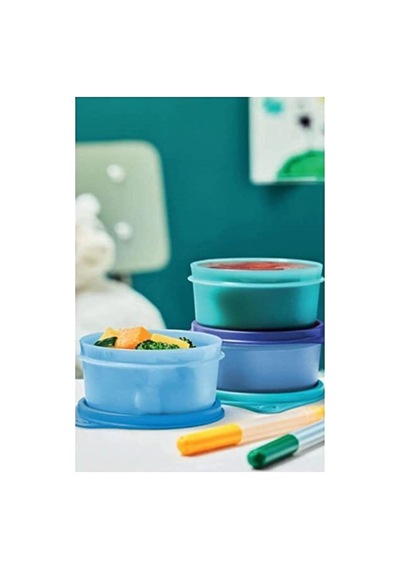 Mini Saklama Kabı 250 Ml 3'lü Set Beslenme Kabı, Mama Saklama