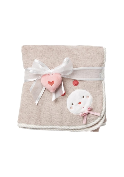 Baby 68641 Sevimli Battaniye Kahverengi Baby Çok Renkli