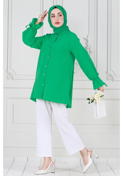 Sevitli Arkası Pileli Kolu Büzgülü Tunik-benetton Yeşili-3660-benetton Yeşili Benetton Yeşili Sevitli Arkası Pileli Kolu Büzgülü Tunik-benetton Yeşili-3660-benetton Yeşili Benetton Yeşili