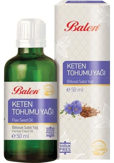 Balen Keten Tohumu Yağı 4 x 50 ML