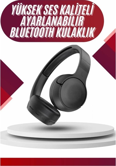 Yeni Nesil Kulak Üstü Bluetooth Kulaklık Type-c Girişli Yüksek Ses Kaliteli -