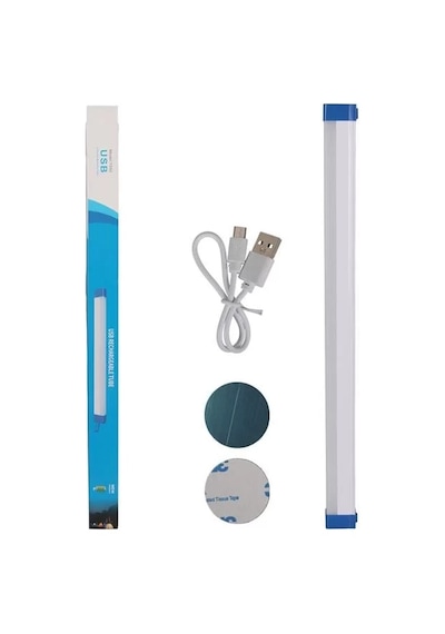 Sh Powermaster T550 50cm 60w Çubuk Portatif Led Işıldak Şarjlı Tüp Lamba 1500mah Najmaddin