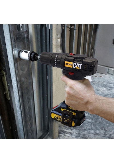 Cat DX145.1 18 V 2.0 AH Li-Ion Çift Akülü Şarjlı Matkap