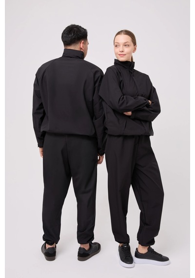 Hnc Sport Unisex Nefes Alan Termal Sauna Eşofman-terleme Eşofmanı Siyah
