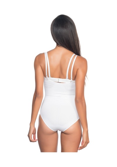 Emay Dikişsiz Göğsü Açık Slip Korse Askılı Toparlayıcı 2073