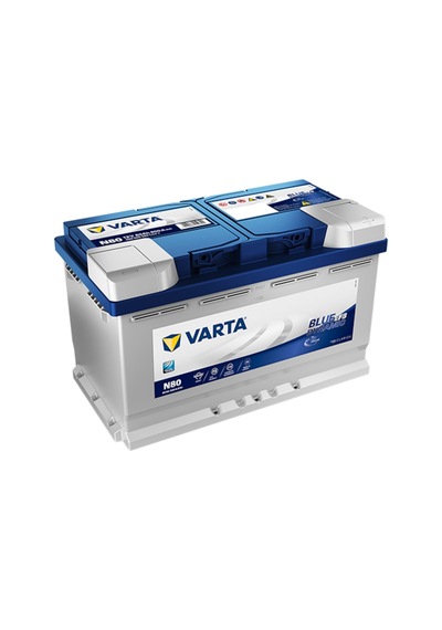 Varta Akü 12V 80 Ah 800A Efb Start-Stop Blue Dynamic N80 / 532012697