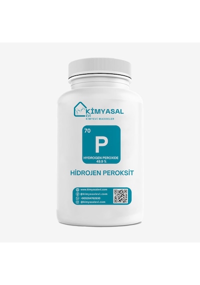 Kimyasal Evi Hidrojen Peroksit %50hydrogen Peroxide 50% 500 G