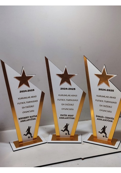 Hediyelik Plaket Voleybol /basketbol /futbol Turnuvalarına Özel Çok Renkli