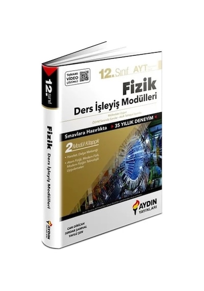 12. Sınıf  Fizik Ders İşleyiş Modülleri -  Aydın Yayınları
